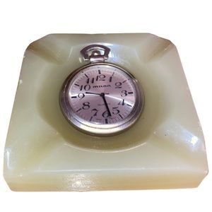 90’s Vintage Style Open Face Pocket Watch